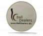 Preview: BALL DEALERS Leather Shammy PAD (Rund) Grey