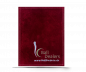 Preview: BALL DEALERS Leather Shammy PAD Rechteck Wine Red