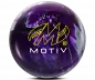 Preview: MOTIV® Aspire - Purple/Silver/Black Bowling Ball Logo
