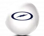 Preview: STORM Clear Poly - White/Navy Bowling Ball