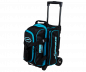 Preview: STORM Double Roller Roller Streamline - DIAM (Black/Aqua) Bowlingtasche