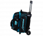 Preview: STORM Double Roller Roller Streamline - DIAM (Black/Aqua) Bowlingtasche