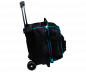 Preview: STORM Double Roller Roller Streamline - DIAM (Black/Aqua) Bowlingtasche