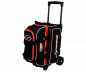 Preview: STORM Double Roller Roller Streamline - HEX (Black/Red) Bowlingtasche