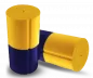 Preview: VISE Thumb Slug Urethane Dual Color - Yellow/Grape