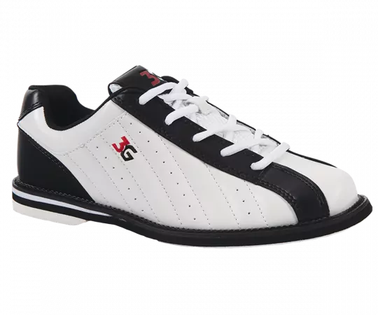 3G Kicks White/Black Herren Bowling Schuh