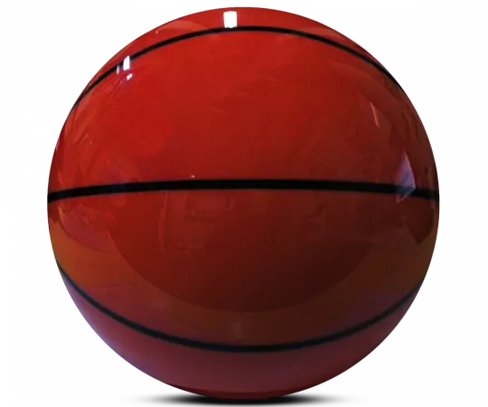 ALOHA Clearball Basketball Bowling Ball