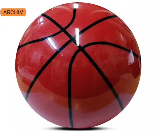 ALOHA Clearball Basketball Bowling Ball