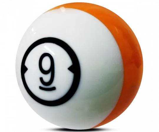 ALOHA Clearball Billard 9 Ball Bowling Ball