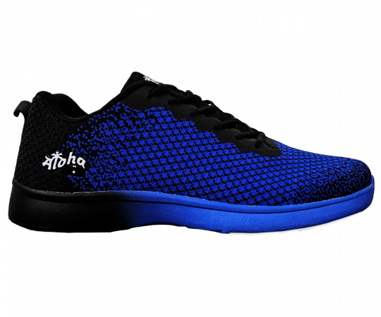 Bowlingschoenen – Aloha HexaGo – Bowlingschoen voor dames, heren en jongeren – Geschikt voor zowel rechts- als linkshandigen, zwart, 36 EU