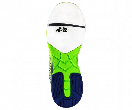 ALOHA HexaGo Black/Green Damen und Herren Bowling Schuh