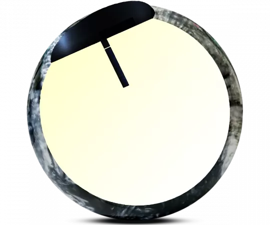 ALOHA Polyester Ball Midnight Bowling Ball Kern