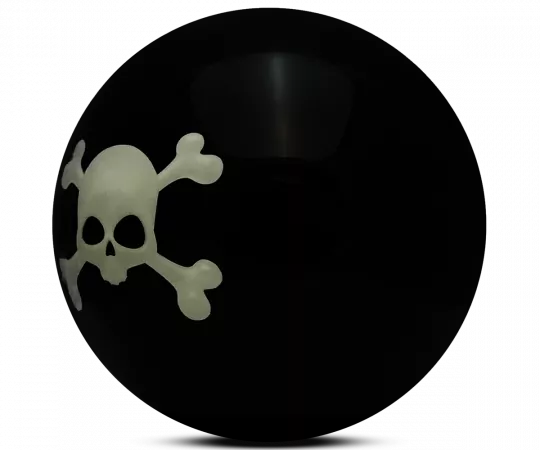 ALOHA Clearball Skully Bowling Ball