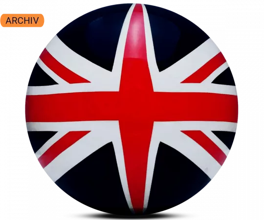 ALOHA Flaggen Ball Union Jack Bowling Ball