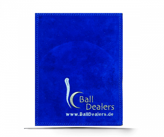 BALL DEALERS Leather Shammy PAD Rechteck Royal Blue