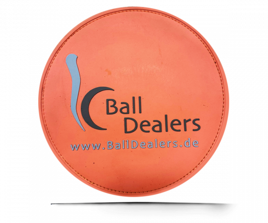 BALL DEALERS Leather Shammy PAD (Rund) Orange
