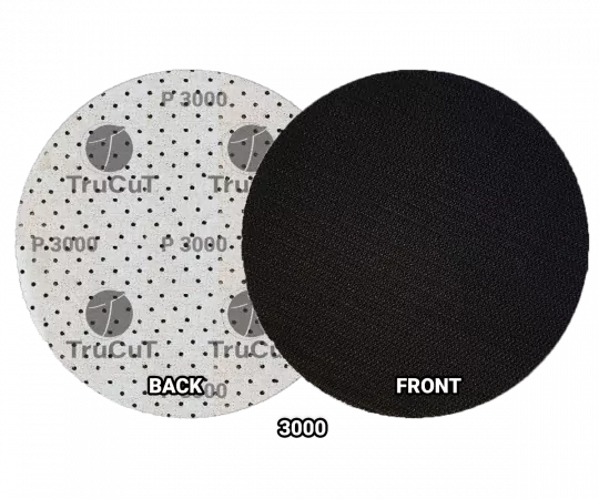 CtD - TruCut Sanding Pads 6” inch P3000 Bowlingpad