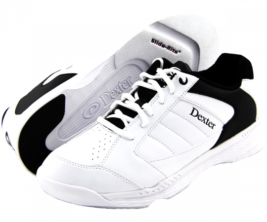 Dexter Mens Ricky IV Bowling Shoes WIDE- Black/Alloy 10 E US