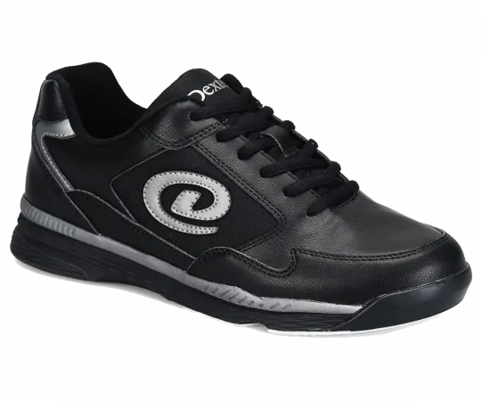DEXTER Ricky V Black/Alloy Herren Bowling Schuh