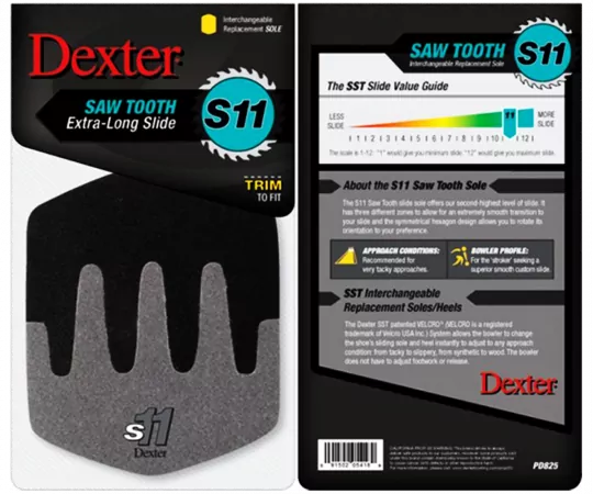 DEXTER Wechselsohle SST S11 SAW Tooth Black/Grey