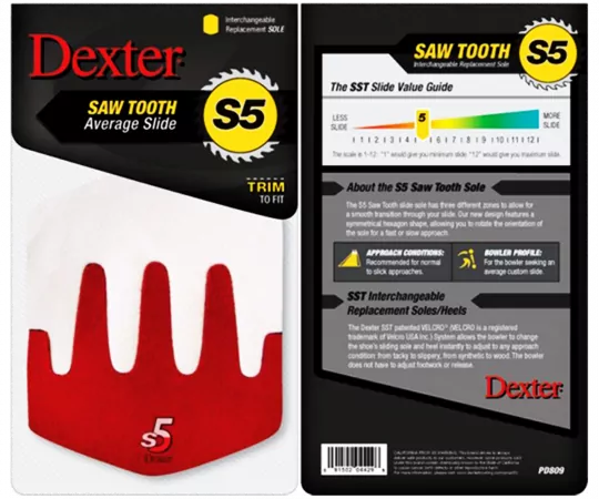 DEXTER Wechselsohle SST S5 SAW Tooth Red/White