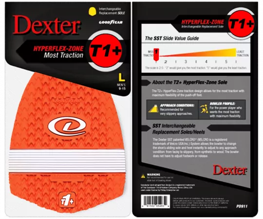 DEXTER Wechselsohle SST T1+ Hyperflex Rubber Orange