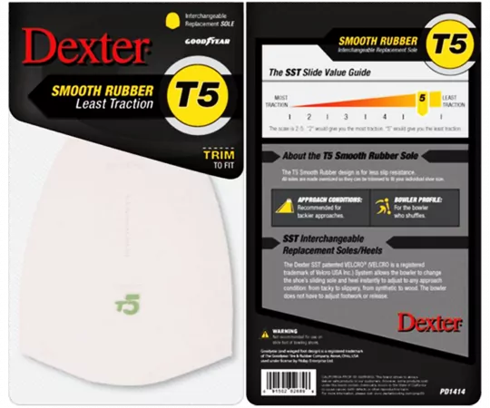 DEXTER Wechselsohle SST T5 White Smooth Rubber