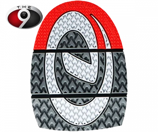 DEXTER Wechselsohle T•H•E 9 T2 Grey/Red Aerogrip Traction