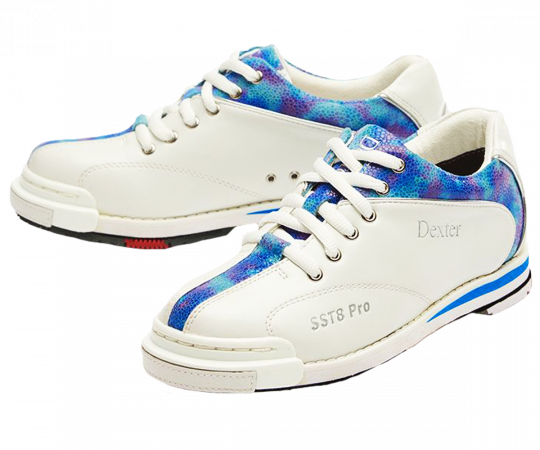 Dexter SST 8 PRO Scarpe Da Bowling Donna - Bianco/Crackle/Nero, Tecnologia SST8 Convertibile - Foto 5