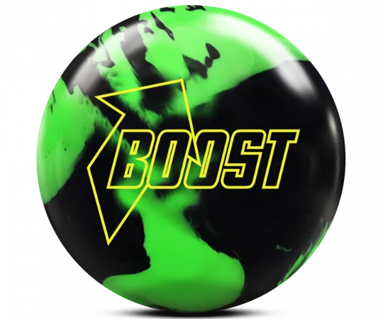 900 GLOBAL Boost Black/Green Solid Bowling Ball
