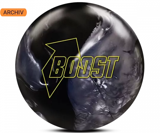 900 GLOBAL Boost Black/Silver Hybrid Bowling Ball