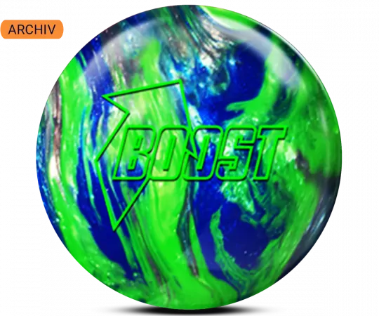 900 GLOBAL Boost Neon Green/Silver/Blue Pearl Bowling Ball