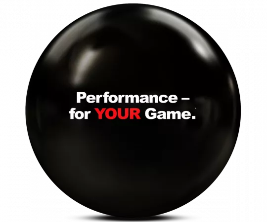 900 GLOBAL Clear Polyester Bowling Ball