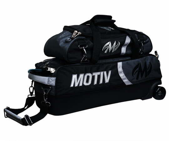 MOTIV® Apex Slim Triple Tote - Covert Black Bowlingtasche
