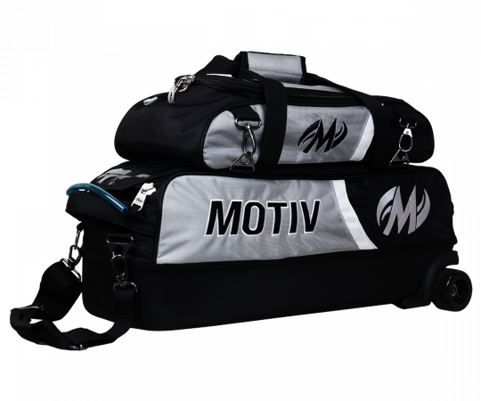 MOTIV® Apex Slim Triple Tote - Silver Bowlingtasche