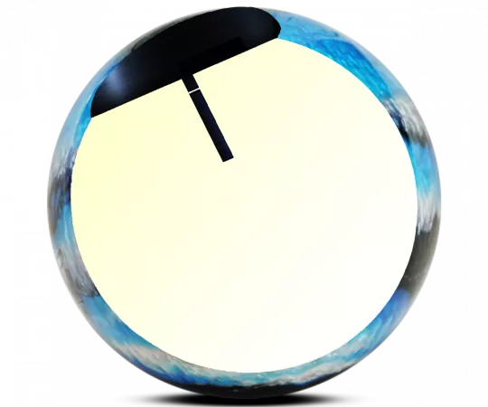 MOTIV® Aspire - Sky/Black/Silver Bowling Ball Kern