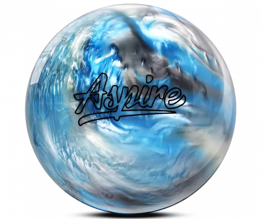 MOTIV® Aspire - Sky/Silver/White Bowling Ball