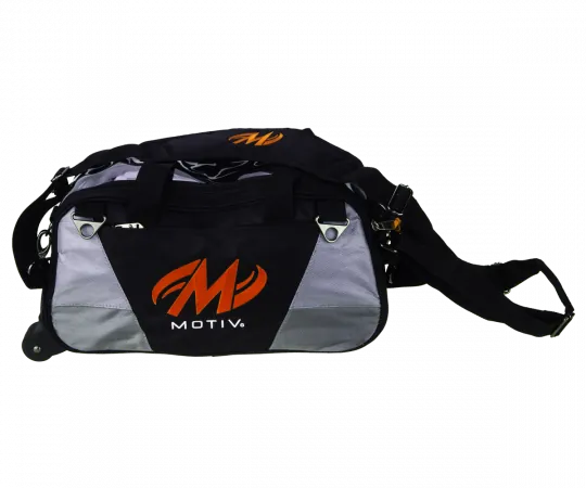 MOTIV® Ballistix Double Tote - Black/Orange