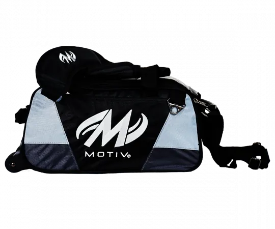 MOTIV® Ballistix Double Tote - Covert Black Bowlingtasche