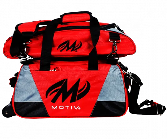 MOTIV® Ballistix Shoebag - Feuer Red Bowlingtasche