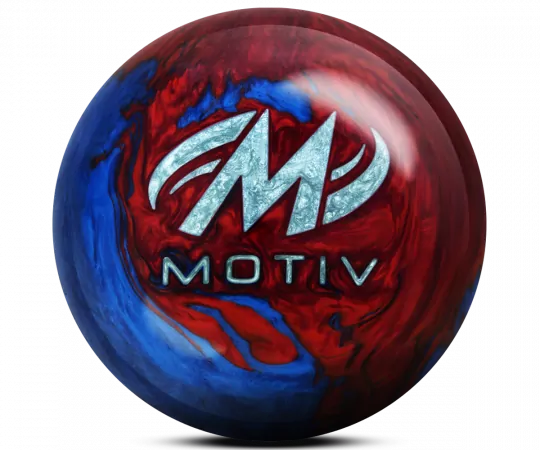 MOTIV® Freestyle Rush Red/Blue Bowling Ball