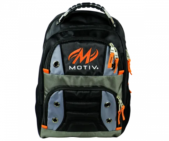 MOTIV® Intrepid Backpack - Black/Orange