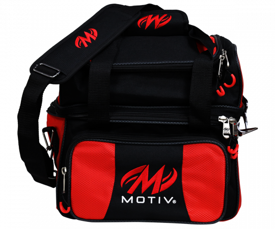 MOTIV® Prevail Single Tote - Red Bowlingtasche