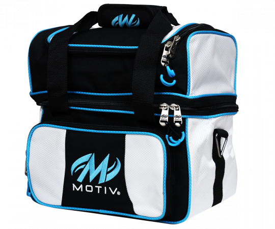 MOTIV® Prevail Single Tote - White Bowlingtasche