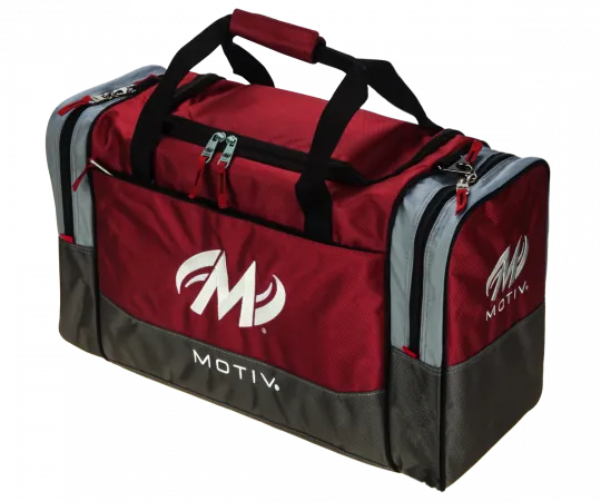 MOTIV® Shock Double Tote - Weinrot