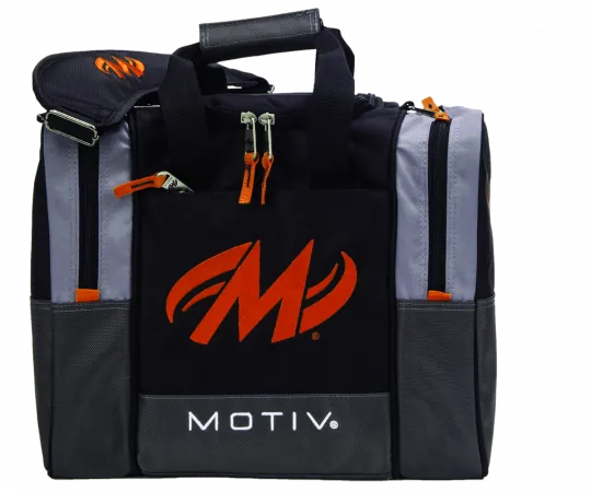 MOTIV® Shock Single Tote - Schwarz/Orange
