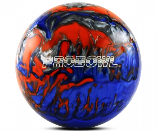 PROBOWL - Blue/Orange/Silver Bowling Ball