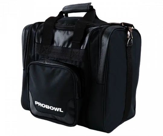 PROBOWL Single Tote Deluxe - Black/Black