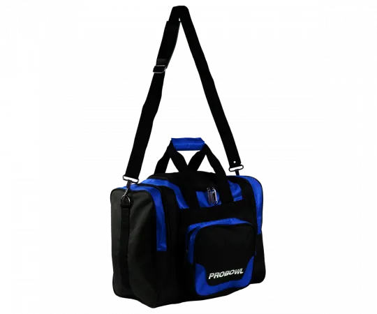 PROBOWL Single Tote Deluxe Black/Blue