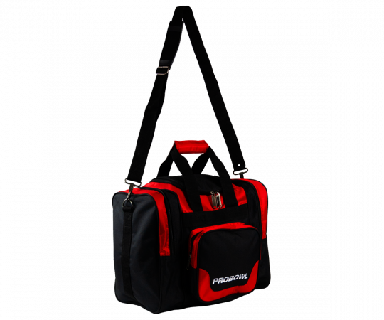 PROBOWL Single Tote Deluxe Black/Red